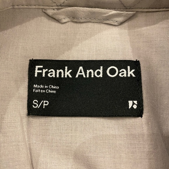 Frank & Oak Gray Wool Dress/Shacket - S - Picture 5 of 7